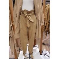 ราคา กางเกงเอวสูงเหนือสะดือ Bershka แท้ มีสายคาดเอว กระดุม 1 เม็ด ซิปหน้า กระเป๋า 2 ข้าง (4954448823)
