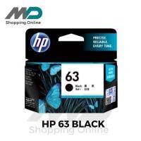 ราคา HP 63 Black Original Ink Cartridge (F6U61AA) ปริมาณการพิมพ์ 5% ของกระดาษ A4 พิมพ์ได้ 190 แผ่น (23620490212)