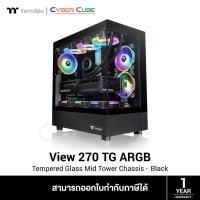 ราคา Thermaltake ( CA-1Y7-00M1WN-00 ) View 270 TG ARGB Mid Tower Chassis - Black ( เคส ) Case (27674771693)