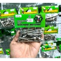 ราคา น้าคมน็อตซิ่ง น็อตแคร้งเครื่อง งานกลึงมือ KSR110(ตัวใหม่) (28100687076)