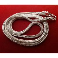 ราคา สร้อยคอเงินแท้หัวลายสี่เสา3มิล(หัวมังกร) ยาว 25 นิ้ว (50708813437)