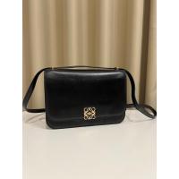 ราคา กระเป๋าสายไหล่ Loewe Medium Goya leather shoulder bag มือสอง หนังแท้ (25313959257)
