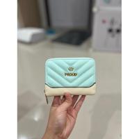 ราคา Sale ล้างสต๊อก กระเป๋าสตางค์ซิปรอบสีเขียว PROUD กระเป๋าสตางค์ใบสั้น (19288677608)