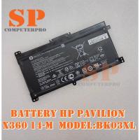 ราคา HP BATTERY แบตเตอรี่ของแท้ HP Pavilion X360 14-M 14-ba Series Model:BK03XL (5471227962)