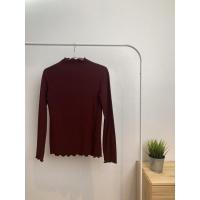 ราคา ส่งต่อ เสื้อคอเต่ามือ2 สีเลือดหมู (6355733442)