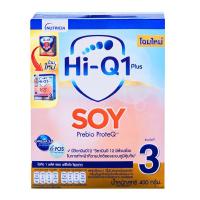 ราคา นมผง Hi-Q SOY ไฮคิวซอย 1พลัส พรีไบโอโพรเทค สูตร3 ขนาด400กรัม (18492607000)