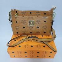 ราคา กระเป๋าสะพายข้าง mcm งานปั้ม ขนาด 8.5 นิ้ว (10707337954)