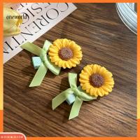 ราคา กิ๊บริบบิ้นนุ่มสำหรับผม ดอกทานตะวัน อุปกรณ์ประดับผมน่ารักสำหรับผู้หญิงและเด็ก (40579552614)