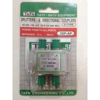 ราคา Splitter RG6 F type For LNB or Antenna Directional Couplers Power Passตัวแยกสัญญาณดาวเทียม และ เสาอกาศดิจิตอล TAFN 3SP-A (4845722258)