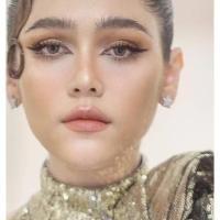 ราคา ต่างหูเพชร CZ ต่างหูสไตล์ดาราใส่ สไตล์แม่ชมพู่ แบบติดหู รูปดาว สีเงิน (6868826579)