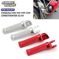 ราคา Mo Front Footrest Foot Peg For DUCATI Panigale 899 959 V2 V4 1100 1199 1299 S R Streetfighter V4 Motorcycle Rider Foot (29167218148)