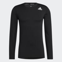 ราคา Adidas อาดิดาส เสื้อรัดรูป แขนยาว M TechfitFittedLongSleeveTee GM5039 BK(1200) (14646466548)