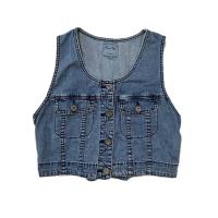 ราคา Denim vest กั๊กยีนส์น่ารักมากก ป้าย blue age มือสอง สภาพใหม่ (48159173857)