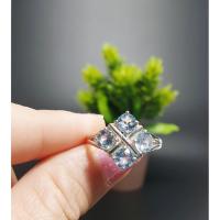 ราคา แหวนเงินแท้ประดับพลอย Blue Topaz (พลอยสีฟ้าอ่อน) (7264729819)