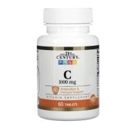 ราคา วิตามินซี 1000mg 21st CENTURY 60 Tablets (พร้อมส่ง สินค้านำเข้าจาก USA Exp.10/23) (11918836940)