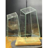ราคา โหลกระจกทรงสี่เหลี่ยมคางหมู Terrarium สำหรับจัดสวนขวดสวนไม้ชื้น(สินค้ามีพร้อมส่ง) (52858147825)