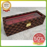 ราคา กล่องใส่นาฬิกา5เรือนลายตาราง (29074134889)