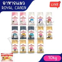 ราคา Live [10Kg] Royal Canin Cat อาหาร แมว โรยัล คานนิน ครบทุกสูตร แมวโต ลูกแมว แมวสายพันธุ์ (51356083902)