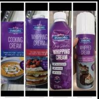 ราคา ecook emborg ยูเฮชที เดลี่ วิปปิ้งครีม cooking 1ลิตร​ LVC uht whipping cream series​ วิปครีม​ spay (43278440569)