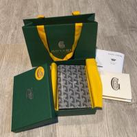ราคา (ของแท้ 100%) New Goyard Passport Cover สีเทา (56706077236)