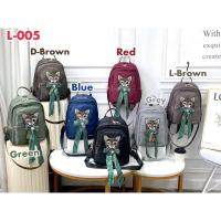 ราคา กระเป๋าเป้ สะพายหลัง เป้สะพาย ผู้หญิง รูปแมว งานสวย น่ารัก มีหลายสี รุ่นใหม่ Shumiya รุ่น L-005 (19783369402)