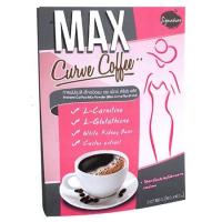 ราคา MAX CURVE COFFEE กาแฟปรุงสำเร็จให้หุ่นเพรียวเปรี้ยวจี๊ด 10 ซอง