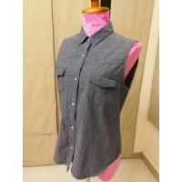 ราคา UNIQLO Brand_2nd hand เสื้อเชิ้ตผู้หญิงแขนปาดกระดุมมุขแท้มือสองกระสอบนำเข้า (9118326642)