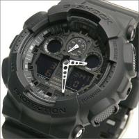 ราคา Casio G-Shock นาฬิกาข้อมือ สายเรซิ่น รุ่น GA-100-1A1- สีดำ (47750300843)