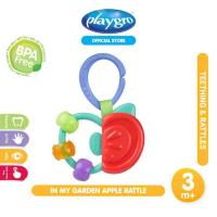 ราคา [ใช้ 2 โค้ดลดเพิ่ม] Playgro In My Garden Apple Rattle ยางกัดรูปแอ็ปเปิ้ล สีสันสดใส (23952372750)