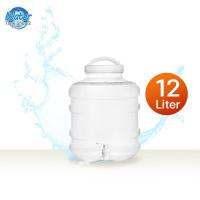 ราคา ถังน้ำดื่ม พลาสติก PETเกรด A มีก๊อกพร้อมหูหิ้ว ขนาด 12 ลิตร สีใส 1X (23377653960)