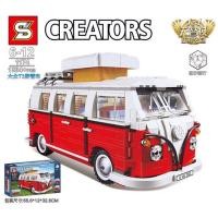 ราคา ชุดตัวต่อ เลโก้ SY 1174 Volkswagen T1 Camper Van จำนวน 1334 ชิ้น (4336404989)