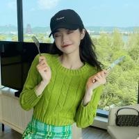 ราคา สเวตเตอร์ไหมพรมทอลายฉลุ สไตล์เกาหลี (4800106827)