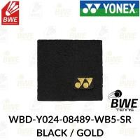ราคา YONEX WRISTBAND WBD-Y024-08489-WB5-SR BLACK / GOLD - ของแท้ 100% BADMINTON TENNIS BRACELET (42674645191)