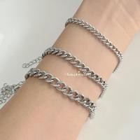 ราคา Sebofficial | Stainless Steel Bracelet ⋆୨୧˚ กำไลข้อมือสแตนเลส สร้อยข้อมือโซ่สแตนเลส ไม่ลอกไม่ดำ ไม่เป็นสนิม ใส่อาบน้ำได้ (25685717540)