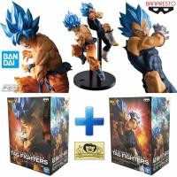 ราคา Model Figure งานแท้ Original Bandai Dragonball Super Z ดราก้อนบอล Tag Fighters Son Goku ซง โกคู โงกุน and Vegeta เบจิต้า (5015657544)