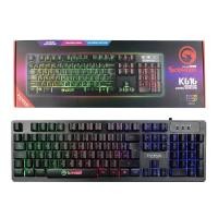 ราคา Marvo K616 Scorpion Keyboard Gaming Rainbow Blacklight คีย์บอร์ดเกมมิ่ง (11326301558)