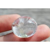 ราคา B7 ผลึกควอตซ์ โป่งข่าม แก้วขนเหล็ก ไหมทอง Quartz หัวแหวน เครื่องประดับ หินแท้ เนื้อใส หลังเบี้ย 44.9 CTS (13168405173)