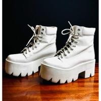 ราคา Jeffrey Campbell บูทหุ้มข้อ ส้นตึก ไซส์ 37-38 (46559089144)