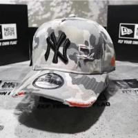 ราคา หมวกเบสบอลลายพราง Ny ผู้ชายผู้หญิง Ripped Cap Ny Unisex (49103243661)