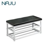 ราคา Naju ชั้นวางรองเท้า พร้อมที่นั่ง ขนาด 30x80x50 ซม. ประหยัดพื้นที่ สำหรับคอนโด บ้าน หอพัก ชั้นวางรองเท้า สตูลรองเท้า (21576100360)