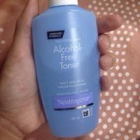 ราคา Used Neutrogena Alcohol free toner 150ml #alcoholfree #toner #neutrogena เปิดเดือน10ค่ะ ใช้ไปน้อย (834511793)
