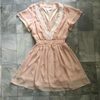 ราคา เดรสชมพูนู้ด (2423558827)