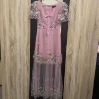 ราคา ชุดเดรสยาว งานป้าย Widelia@real ไซร์ s มือ 1 (4426973857)