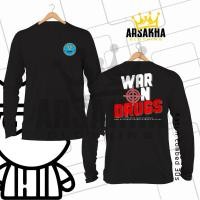 ราคา KATUN BNN เสื้อยืดแขนยาว Narcotics Body V2 สงครามแห่งชาติบนยาเสพติดล่าสุด Distro เสื้อ Combed Cotton 30s โดย Arsakha เสื้อผ้า (53656336543)