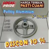ราคา รอกอลูมิเนียม A1 6" INCH (Six Dim) มีจําหน่ายในรูเพลาทุกขนาด (53751292655)