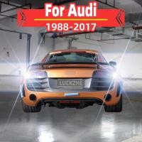 ราคา 2 ชิ้นรถไฟ Led ไฟสํารองสําหรับ Audi A8 Allroad Cabriolet Coupe Q5 1 R8 TT V8 ย้อนกลับ Back Up โคมไฟ 1988-2014 2015 2016 2017 (55707622557)