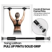 ราคา ORI TaffiSPORT Pull Up Door Gym Bar Solid Grip 62-100 ซม. - HW139501 (44508185321)