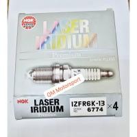 ราคา LASER IRIDIUM SPARK PLUG ZFR6K-13 ACCORD TMO HONDA FIT CIVIC FD JAZZ & CITY iVTEC 2006-2013 (6774) [4 ชิ้น] (47156920245)
