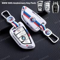 ราคา Bmw 50th Anniversary เคสกุญแจใหม่ 1 Series 2 Series 3 Series 4 Series 5 Series 6 Series 7 Series G20 G30 X1X3X4X5X6X750 Anniversary Track Key Case (22647380821)