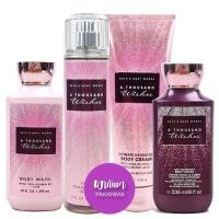 ราคา Bath and Body Works A thousand Wishes Body Care บาธ แอนด์ บอดี้ เวิร์ก อะเทาซัน วิช ชุดดูแลผิวกาย (28705666200)